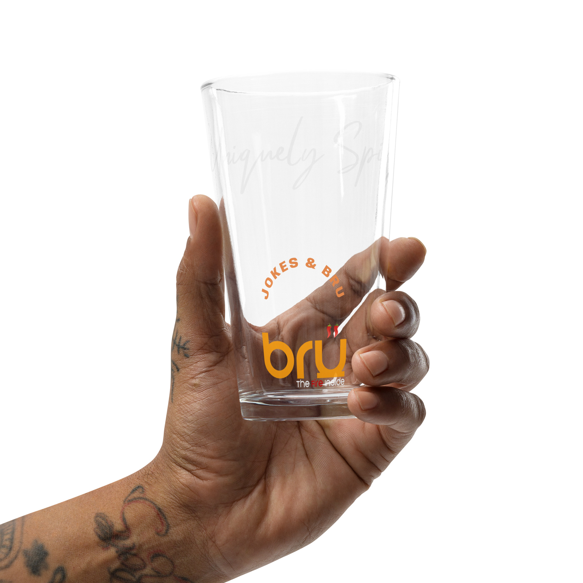 Jokes & Bru Volume Edition Pint glass - Image 7